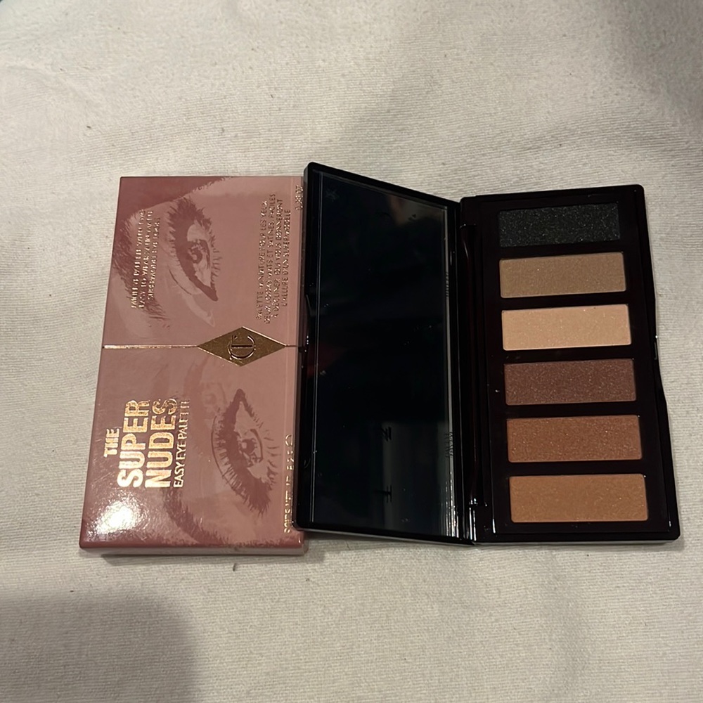 Brand new inbox, CHARLOTTE TILBURY, super nudes eyeshadow palette